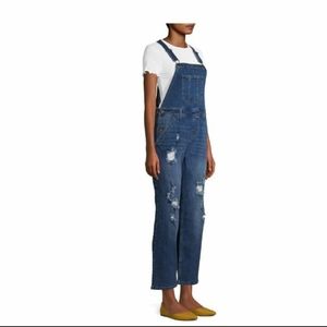 Denim overalls